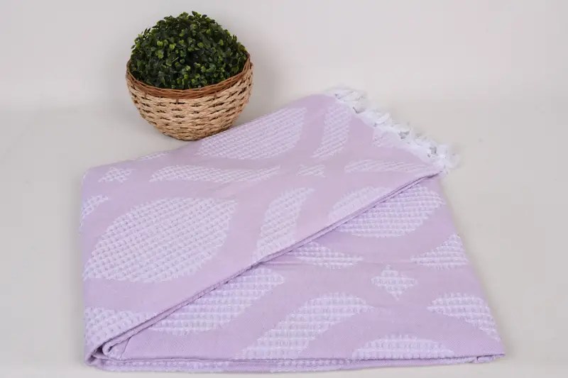 Wedding Hand Made Gift, Personalized Blanket, Turkish Blanket, Throw Blanket, 80x60 Cotton Set of 5 Towel, Gift For The Home, Beach Wedding Favor - 5