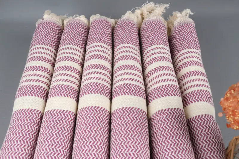 Personalized Hand Towel, Gift For Her, 40x18 Cotton Striped Towel, Custom Hand Towel, Wedding Favors, Bachelorette Towel, Bridal Shower Gifts - 3