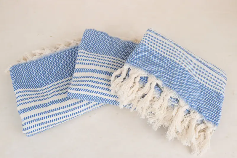Personalized Wedding Gift, Embroidered Turkish Towel, Bath towel, 70x40 Cotton Striped Towel, Beach Towel Bulk, Personalized Gift For Him - 3