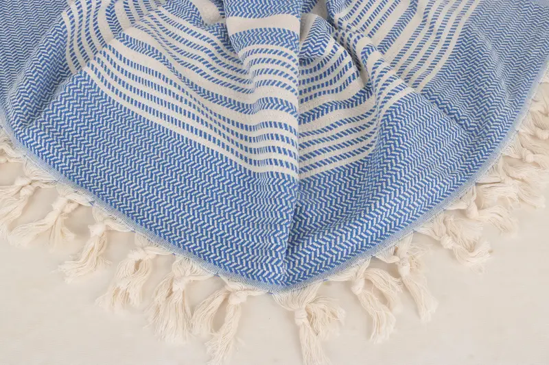 Personalized Wedding Gift, Embroidered Turkish Towel, Bath towel, 70x40 Cotton Striped Towel, Beach Towel Bulk, Personalized Gift For Him - 7