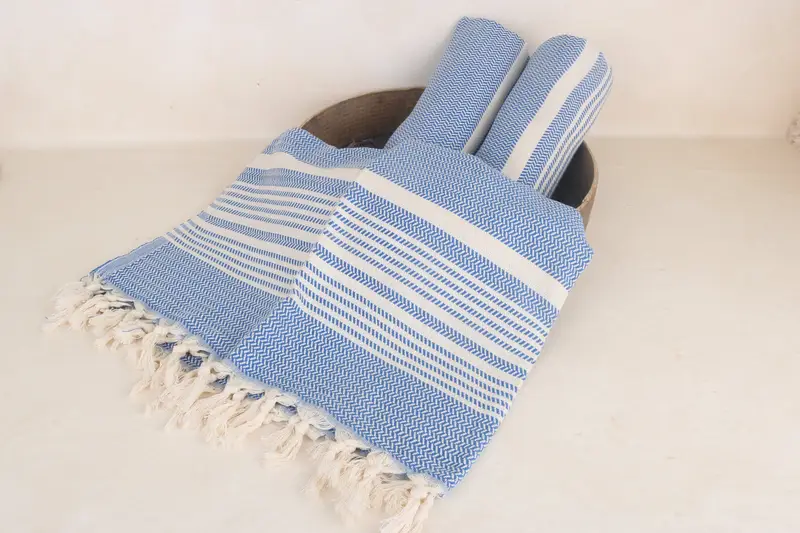 Personalized Wedding Gift, Embroidered Turkish Towel, Bath towel, 70x40 Cotton Striped Towel, Beach Towel Bulk, Personalized Gift For Him - 6