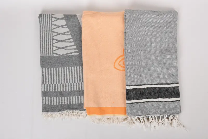 Luxury towel, 70x40 Cotton Set of 8 Towel, First Wedding Anniversary Gift, Valentines Day Gift For Him, Monogram Turkish Towel, Personalized Gift - 7