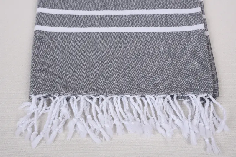 Luxury towel, 70x40 Cotton Set of 8 Towel, First Wedding Anniversary Gift, Valentines Day Gift For Him, Monogram Turkish Towel, Personalized Gift - 3