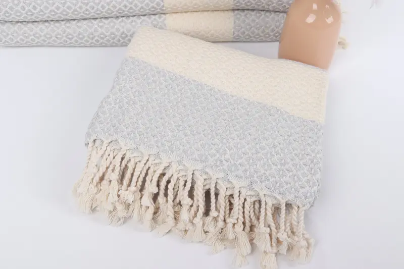 Vegas Bachelorette Party Favors, Sand-free towel, Hammam Towel USA, Bachelorette Gifts, Soft towel, Valentines Gift, 70x40 Cotton Geometric Towel - 5