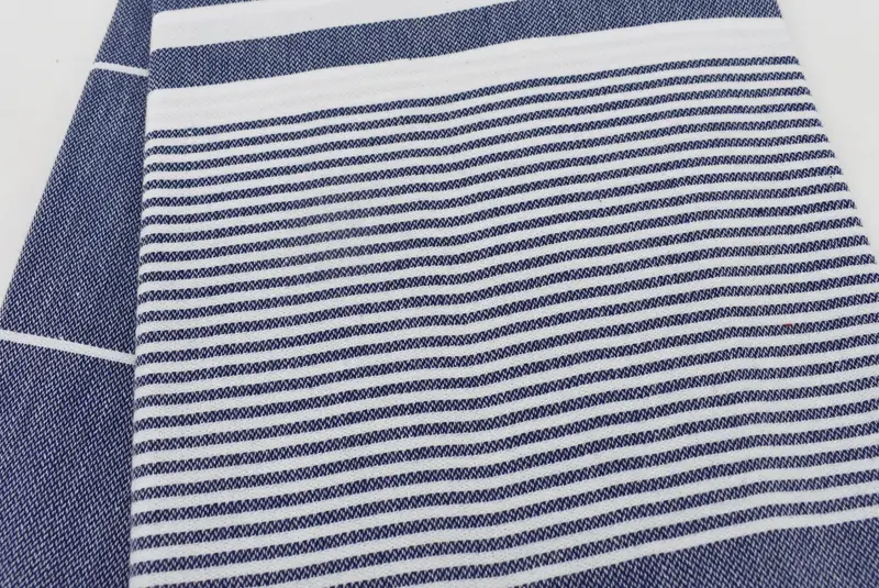 Sommergeschenk, Trauzeuggeschenk, Luxushandtuch, Urlaubstuch, 70x40 Baumwollstreifenhandtuch, Spa-Handtuch, Strandtuch personalisiert, sandfreies Handtuch - 5