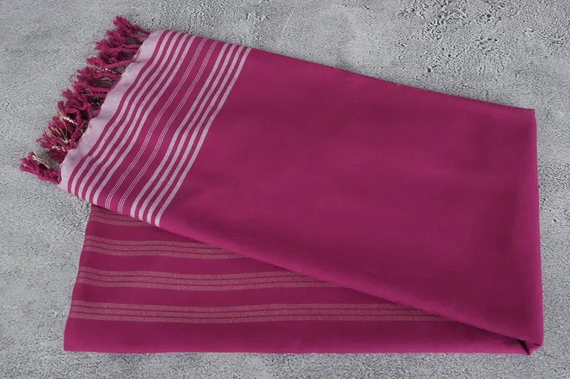 Gift For Her, Beach Wedding Favor, Wedding Gift Ideas, Bridal Shower Favors, Bridesmaid Towel, Custom Wedding Gift, 76x40 Cotton Striped Towel - 6