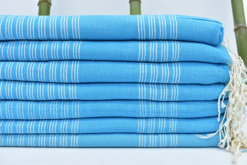 70x40 Cotton Striped Towel, Turkish Towel USA, Bachelorette Party Gifts Bridesmaids, Peshtemal, Girls Weekend Getaways Ideas, Turkish beach towel - 1