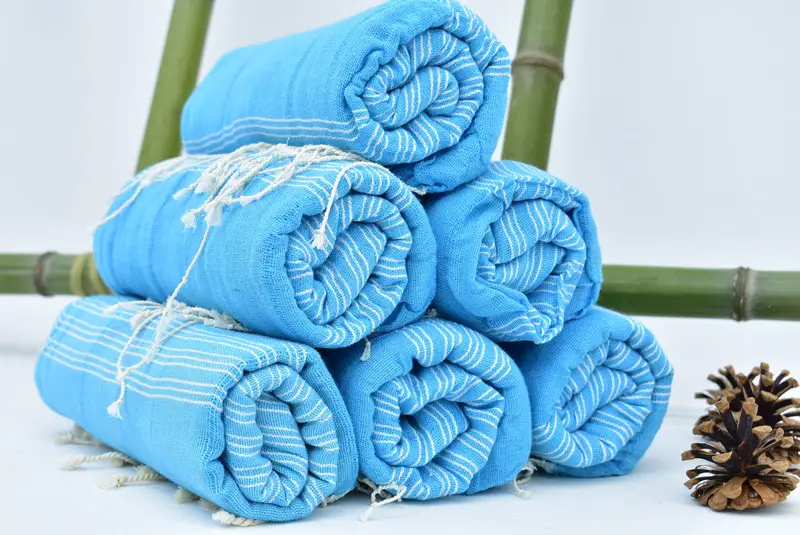 70x40 Cotton Striped Towel, Turkish Towel USA, Bachelorette Party Gifts Bridesmaids, Peshtemal, Girls Weekend Getaways Ideas, Turkish beach towel - 4