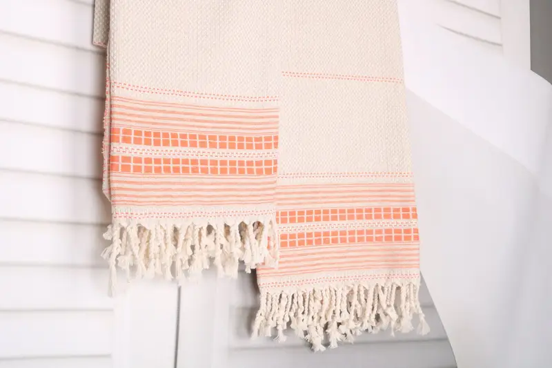 Bachelor Bachelorette Party Favors, Personalized Turkish Towel, Personalize Gift, Personalized Bridesmaid Gift, 68x40 Linen Striped Towel - 8