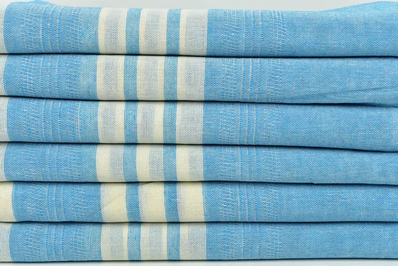 Gym Towel, 68x40 Cotton Striped Towel, Absorbent Turkish towel, Summer Towel, Peshtemal, Custom Turkish Towel, Gifts For Him, Quick-Dry Beach Towel - 2