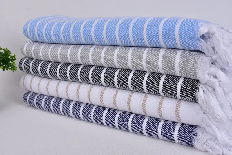 Bachelor Bachelorette Party Favors, 70x40 Cotton Striped Towel, Housewarming Gift, Peshtemal Towel, Wedding Day Gift For Bride, Pool Towels - 3
