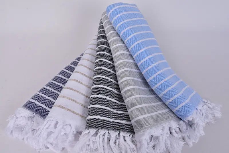 Bachelor Bachelorette Party Favors, 70x40 Cotton Striped Towel, Housewarming Gift, Peshtemal Towel, Wedding Day Gift For Bride, Pool Towels - 4
