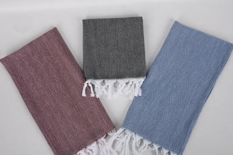 Anma hediyesi, yaz havlu, monogram el havlu, monogramlı Türk havlu, nedime hediyeleri, düğün iyilikleri, 36x18 pamuklu balıksırtı havlu - 8