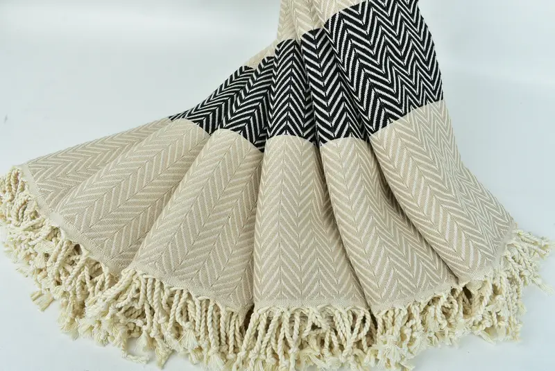 Towel With Name, Handmade Gift, Bachelor Bachelorette Party Favors, Bachelor Towel, Wedding Shower Gift, Absorbent towel, 70x40 Cotton Chevron Towel - 4