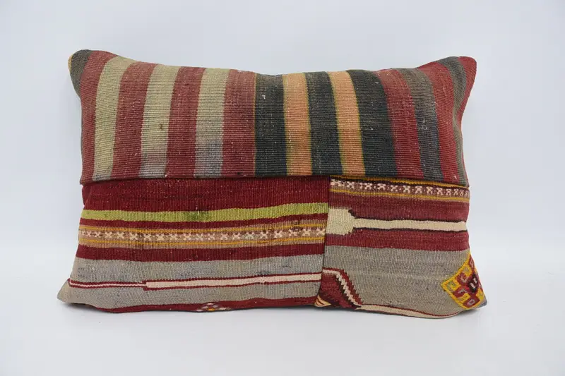 Wholesale Pillow Sham, Interior Designer Pillow, Cushion, 16x24 Red Pillow Case, Kilim Pillow Cover, Car Pillow Cover, Pillow for Couch - 1