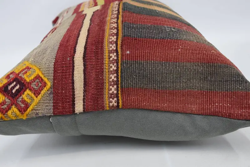 Wholesale Pillow Sham, Interior Designer Pillow, Cushion, 16x24 Red Pillow Case, Kilim Pillow Cover, Car Pillow Cover, Pillow for Couch - 5