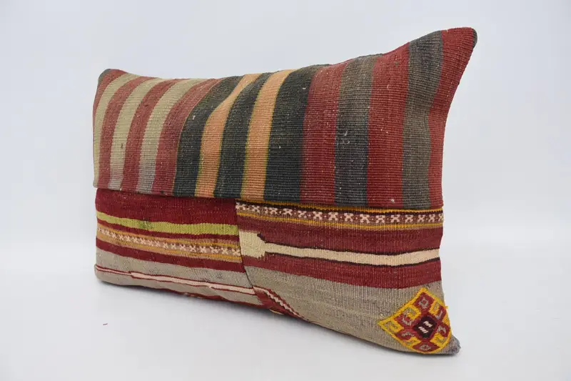 Wholesale Pillow Sham, Interior Designer Pillow, Cushion, 16x24 Red Pillow Case, Kilim Pillow Cover, Car Pillow Cover, Pillow for Couch - 4