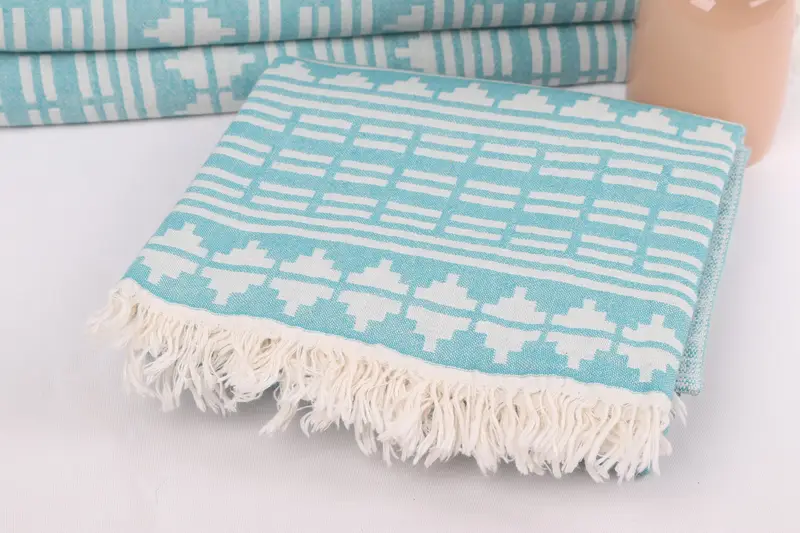 Turkish bath towel for spa, Best Friend Christmas Gift, 70x40 Linen Kilim Design Towel, Custom Wedding Gifts, Bachelorette Party Favors, Fouta towel - 6
