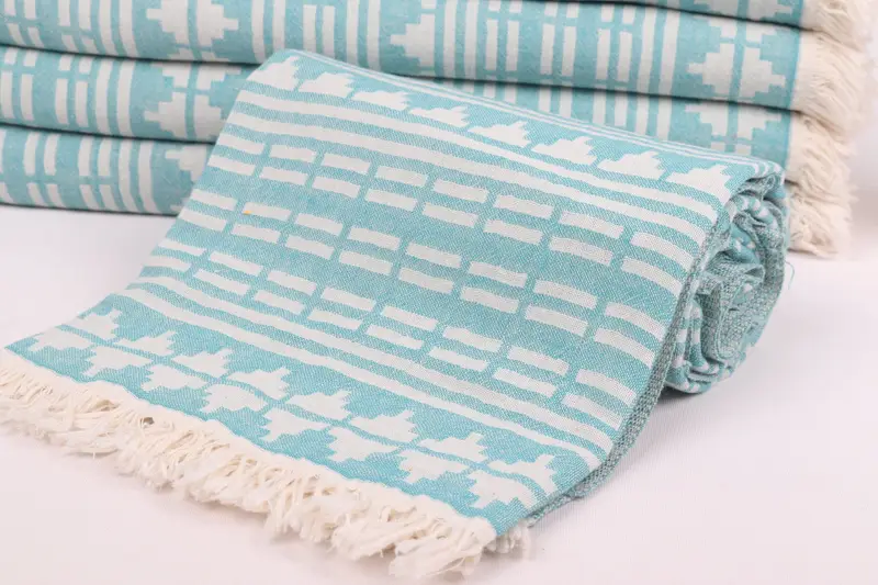 Turkish bath towel for spa, Best Friend Christmas Gift, 70x40 Linen Kilim Design Towel, Custom Wedding Gifts, Bachelorette Party Favors, Fouta towel - 5