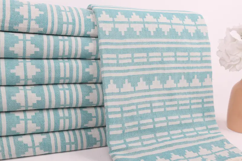 Turkish bath towel for spa, Best Friend Christmas Gift, 70x40 Linen Kilim Design Towel, Custom Wedding Gifts, Bachelorette Party Favors, Fouta towel - 3