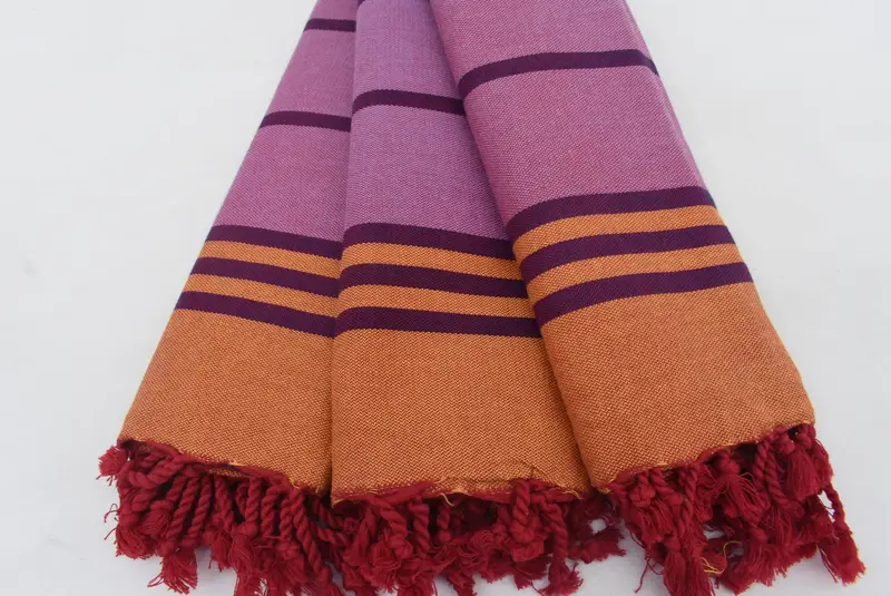 Handmade Gift, Bridal Shower Gift, Extra large Turkish bath towel, Monogrammed Beach Towel, Spa Gift, Luxury Beach Towel, 68x32 Cotton Striped Towel - 3