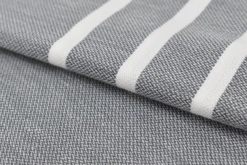 Best Beach Towel, Anniversary Gift For Her, Organic cotton peshtemal for spa and beach, Beach towel, 70x40 Cotton Striped Towel, Beach Towel Bulk - 4