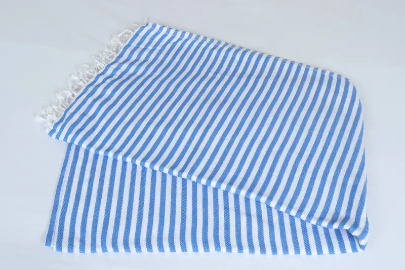 Turkish Cotton Throw Blanket, Wedding Favors, Bridal Shower Gift, Tablecloth, 104x76 Cotton Striped Towel, Turkish Throw Blanket, Employee Gifts - 8