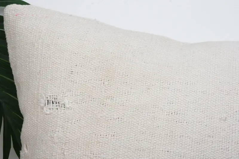 Kilim Pillow Cover, Authentic Cushion, Pillow Cover, Vintage Pillow, Kilim Cushion Sham, Accent Throw Cushion Cover, 14x14 White Pillow Case - 2