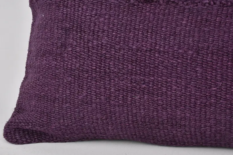 Outdoor Bolster Pillow Sham, Antique Pillows, Personalized Gift Pillow Cushion, Vintage Pillow, 12x36 Purple Pillow, Cushion, Handmade Kilim Cushion - 4