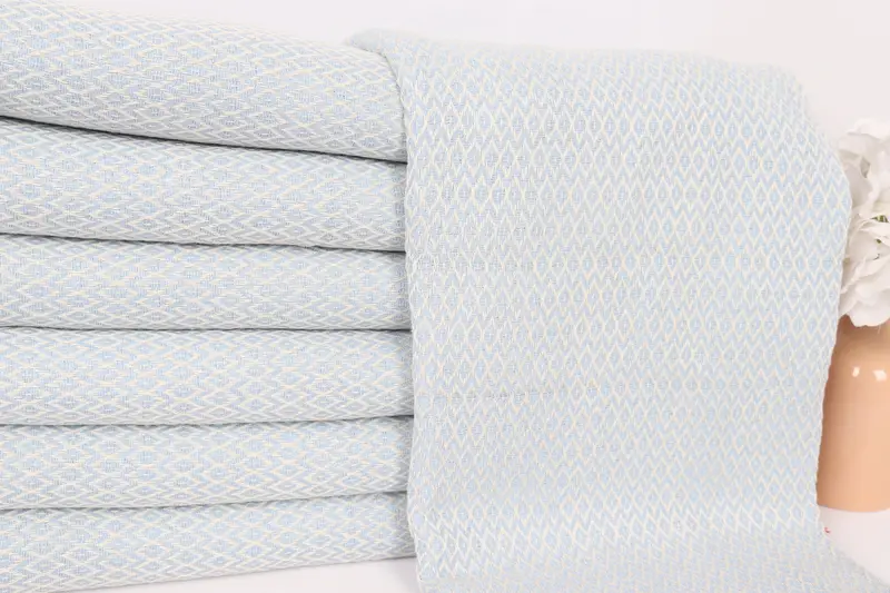 Embroidered Towel, Bachelor Towel, Sand-free towel, Holiday Towel, Bridal Shower Gifts, Large Turkish Towel, 70x40 Cotton Diamond Towel, Guest Towel - 2