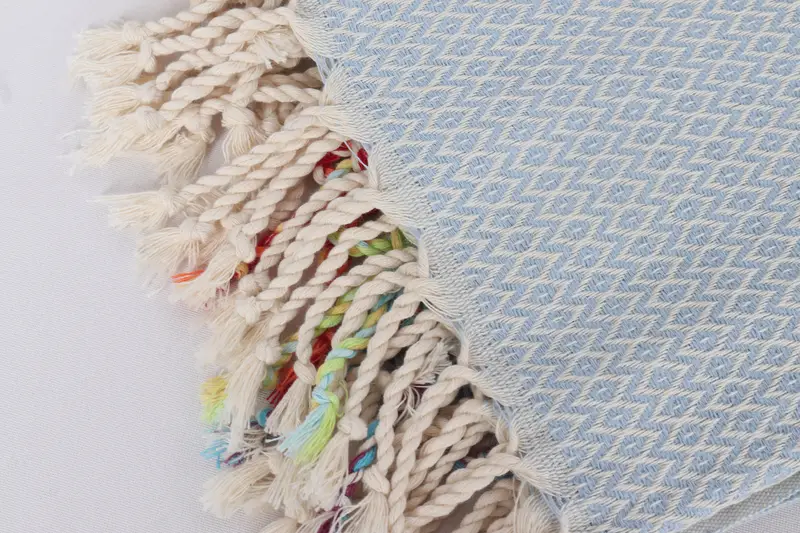 Embroidered Towel, Bachelor Towel, Sand-free towel, Holiday Towel, Bridal Shower Gifts, Large Turkish Towel, 70x40 Cotton Diamond Towel, Guest Towel - 7
