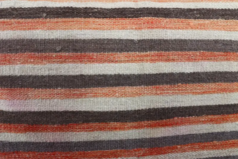 Interior Designer Pillow, 20x28 Orange Pillow Sham, Handmade Kilim Cushion, Christmas Pillow, Throw Kilim Pillow, Nomadic Pillow Cover, Pillow Sham - 9