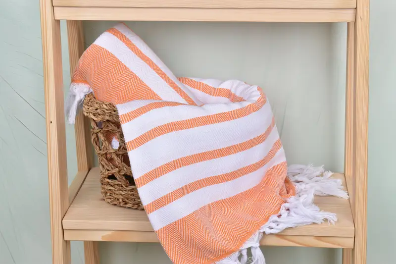 Personalized Towel, Beach Size Towel, 68x36 Cotton Chevron Towel, Bachelor Gifts, Gift Towel, Sand-free peshtemal towel for the beach, Custom Towel - 4