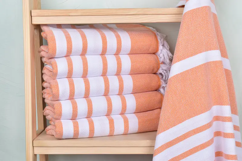 Personalized Towel, Beach Size Towel, 68x36 Cotton Chevron Towel, Bachelor Gifts, Gift Towel, Sand-free peshtemal towel for the beach, Custom Towel - 2