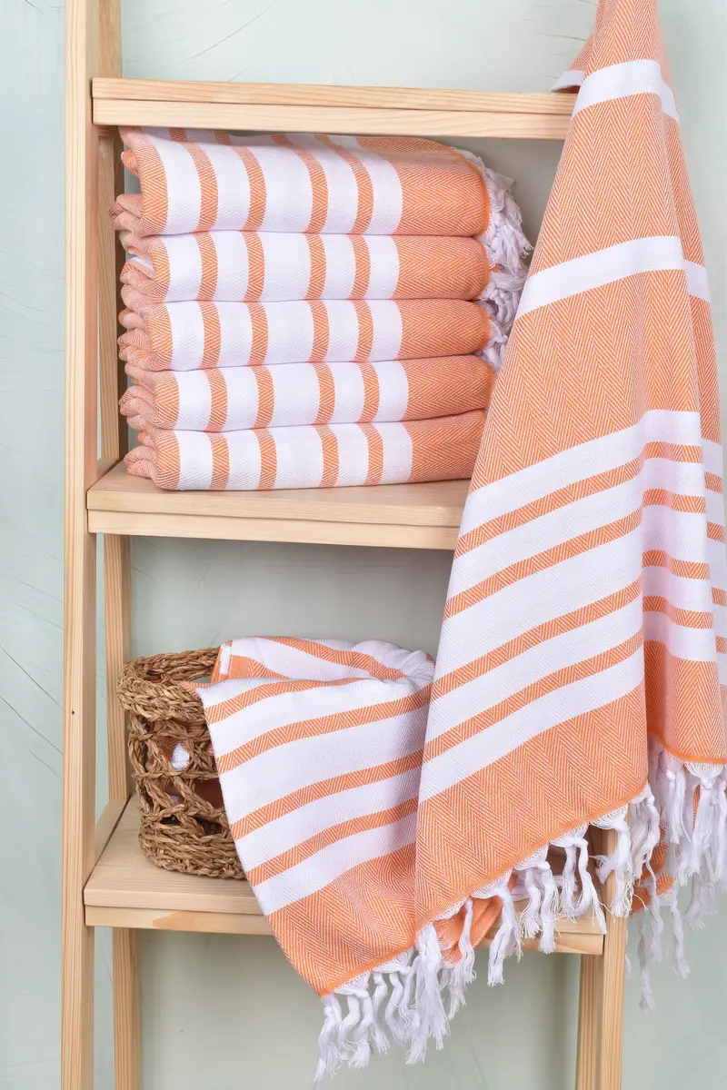 Personalized Towel, Beach Size Towel, 68x36 Cotton Chevron Towel, Bachelor Gifts, Gift Towel, Sand-free peshtemal towel for the beach, Custom Towel - 3