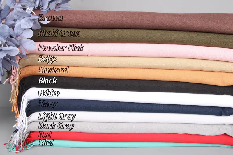 Turkish Towel Organic Cotton Bath Towel Beige Solid, 28x67 Inches