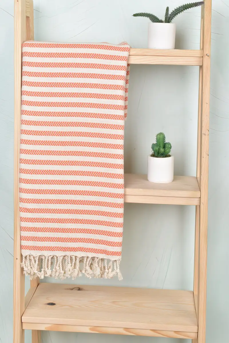 Turkish towel, 70x40 Cotton Chevron Towel, Wedding Favors, Pool Towels, Girls Weekend Favors, Anniversary Gift For Her, Lightweight Turkish towel - 8