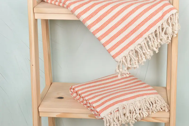 Turkish towel, 70x40 Cotton Chevron Towel, Wedding Favors, Pool Towels, Girls Weekend Favors, Anniversary Gift For Her, Lightweight Turkish towel - 5