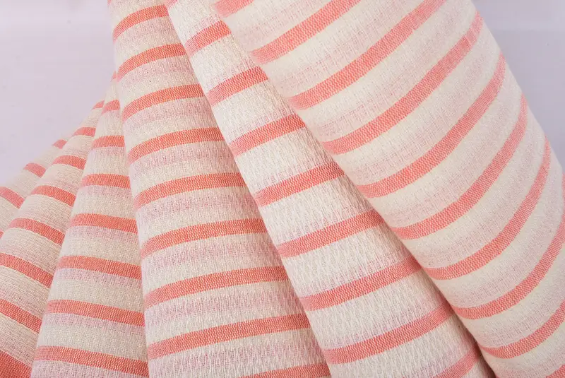 Customized Turkish Towel, Organic towel, Luxury Beach Towel, Spa Towel, Soft towel, Bachelor Gift, 70x40 Cotton Striped Towel, Sand-resistant towel - 5