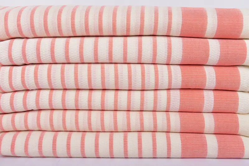 Customized Turkish Towel, Organic towel, Luxury Beach Towel, Spa Towel, Soft towel, Bachelor Gift, 70x40 Cotton Striped Towel, Sand-resistant towel - 2