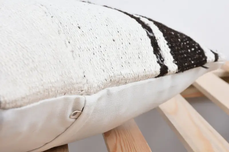 Kilim Cushion Sham, Cushion, Yoga Pillow Sham, Muted Cushion, Antique Pillows, Cozy Throw Pillow, 16x16 White Cushion Case, Home Decor Pillow - 7