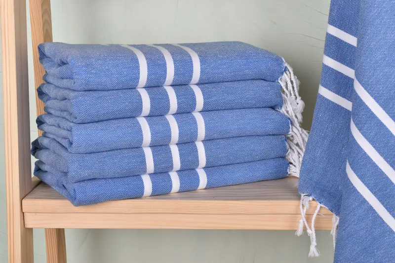 Monogram Beach Towel, Customized Turkish Towel, Luxury towel, 70x40 Cotton Striped Towel, Luxury Beach Towel, Welcome Wedding Gift, Peshtemal Towel - 1