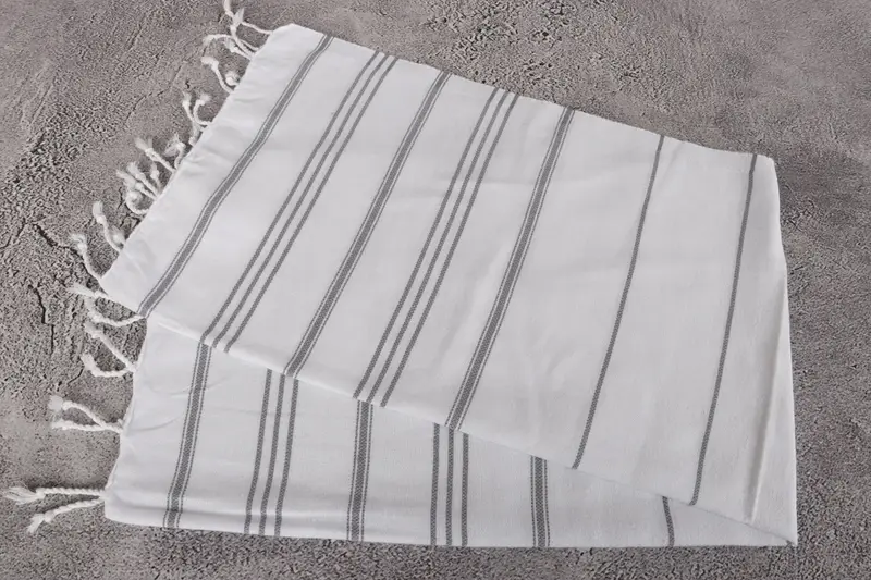 Gym Towel, Personalized Dish Towel, Unique Gift, Monogram Kitchen Towel, Turkish Towel Hand Towel, 40x24 Cotton Striped Towel, Bachelorette Towel - 6