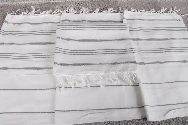 Gym Towel, Personalized Dish Towel, Unique Gift, Monogram Kitchen Towel, Turkish Towel Hand Towel, 40x24 Cotton Striped Towel, Bachelorette Towel - 4