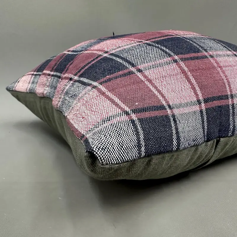 Kilim Cushion Sham, Pillow for Sofa, Home Decor Pillow, Neutral Throw Cushion Cover, Cushion Case, 18x18 Pink Pillow Cover - 6