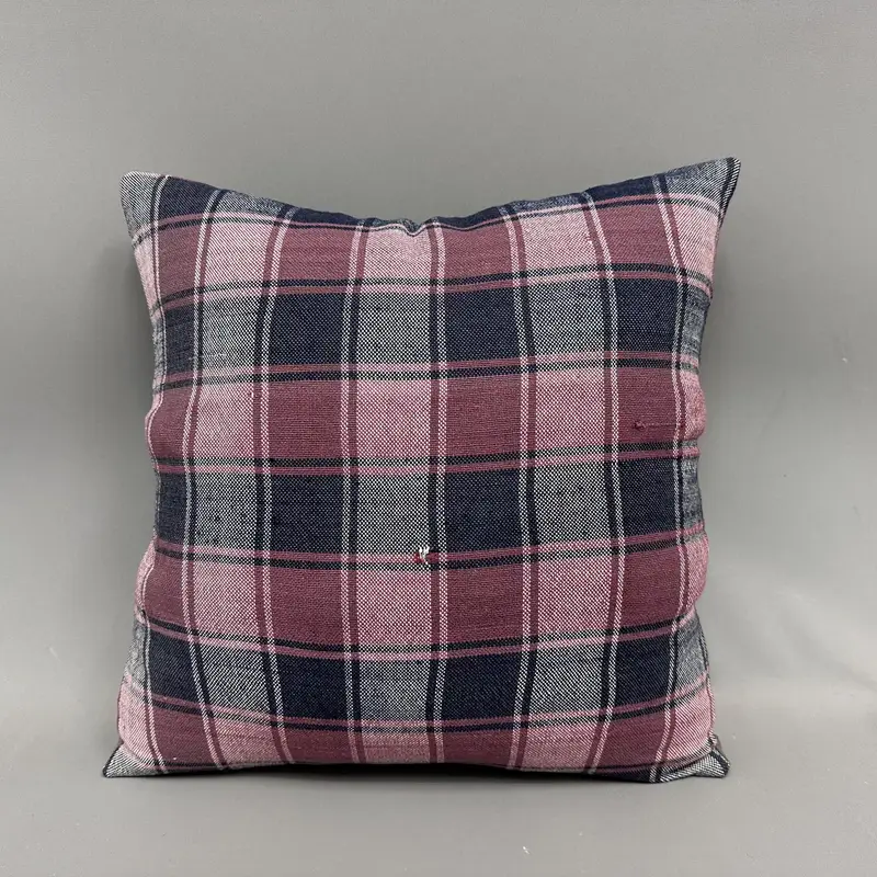 Kilim Cushion Sham, Pillow for Sofa, Home Decor Pillow, Neutral Throw Cushion Cover, Cushion Case, 18x18 Pink Pillow Cover - 4