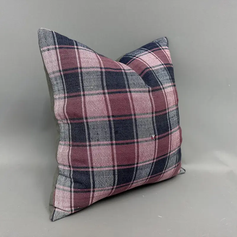 Kilim Cushion Sham, Pillow for Sofa, Home Decor Pillow, Neutral Throw Cushion Cover, Cushion Case, 18x18 Pink Pillow Cover - 2