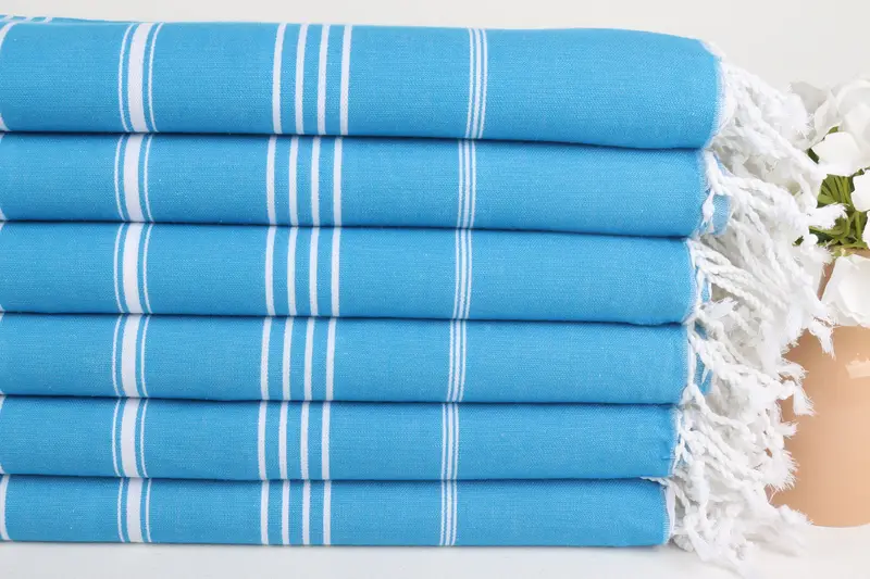 Bachelorette Favors Beach, Home Decor Towel, 70x40 Cotton Striped Towel, Bridesmaid Gift, Monogrammed Beach Towel, Guest Towel, Custom Beach Towel - 3