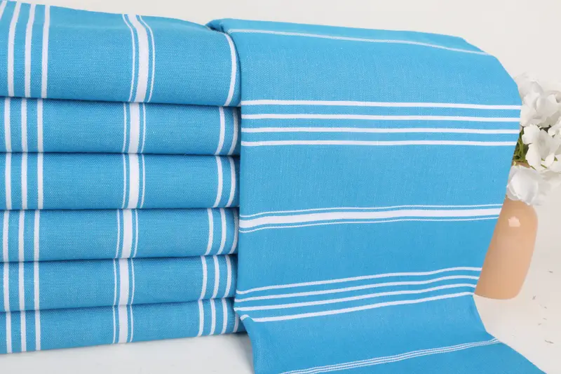 Bachelorette Favors Beach, Home Decor Towel, 70x40 Cotton Striped Towel, Bridesmaid Gift, Monogrammed Beach Towel, Guest Towel, Custom Beach Towel - 2