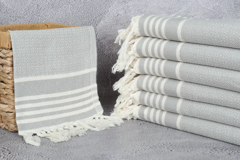 Monogram Hand Towel, Gift Towel, Monogrammed Hand Towel, Monogram Kitchen Towel, Bridesmaid Towel, 32x16 Cotton Diamond Towel, Custom Name Towel - 3